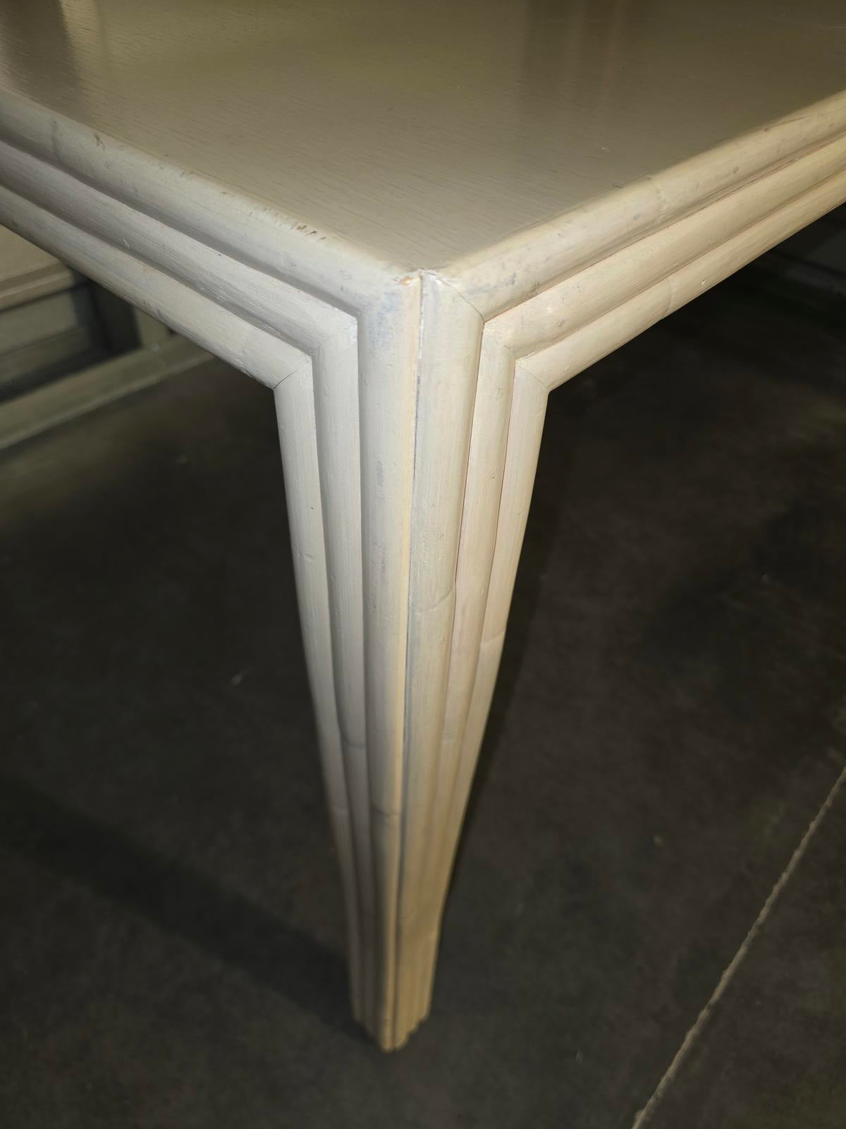 Vintage McGuire Furniture Wood Dining Table