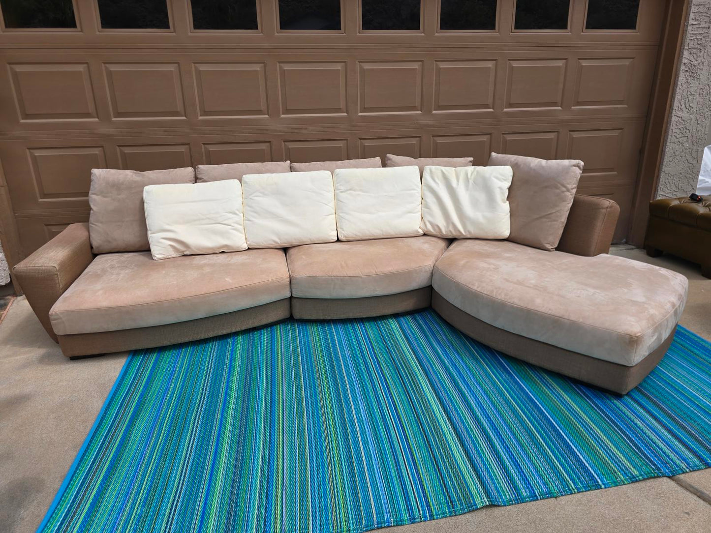 Sculptural Roche Bobois Modular Sectional Sofa