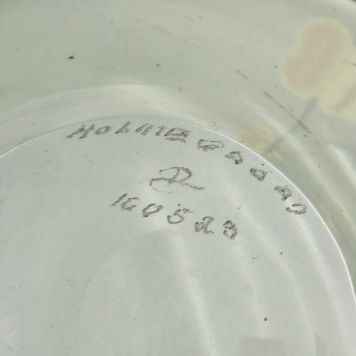 Per Lütken for Holmegaard Modernist Glass Ashtray Bowl (c. 1960s)