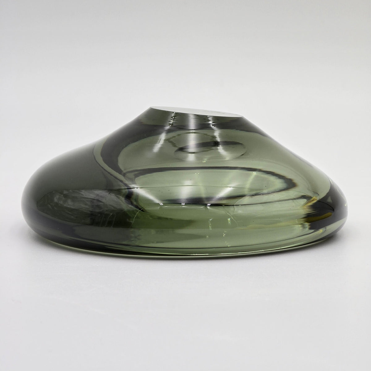 Per Lütken for Holmegaard Modernist Glass Ashtray Bowl (c. 1960s)