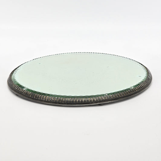 Antique Mirrored Plateau Vanity or Centerpiece Tray