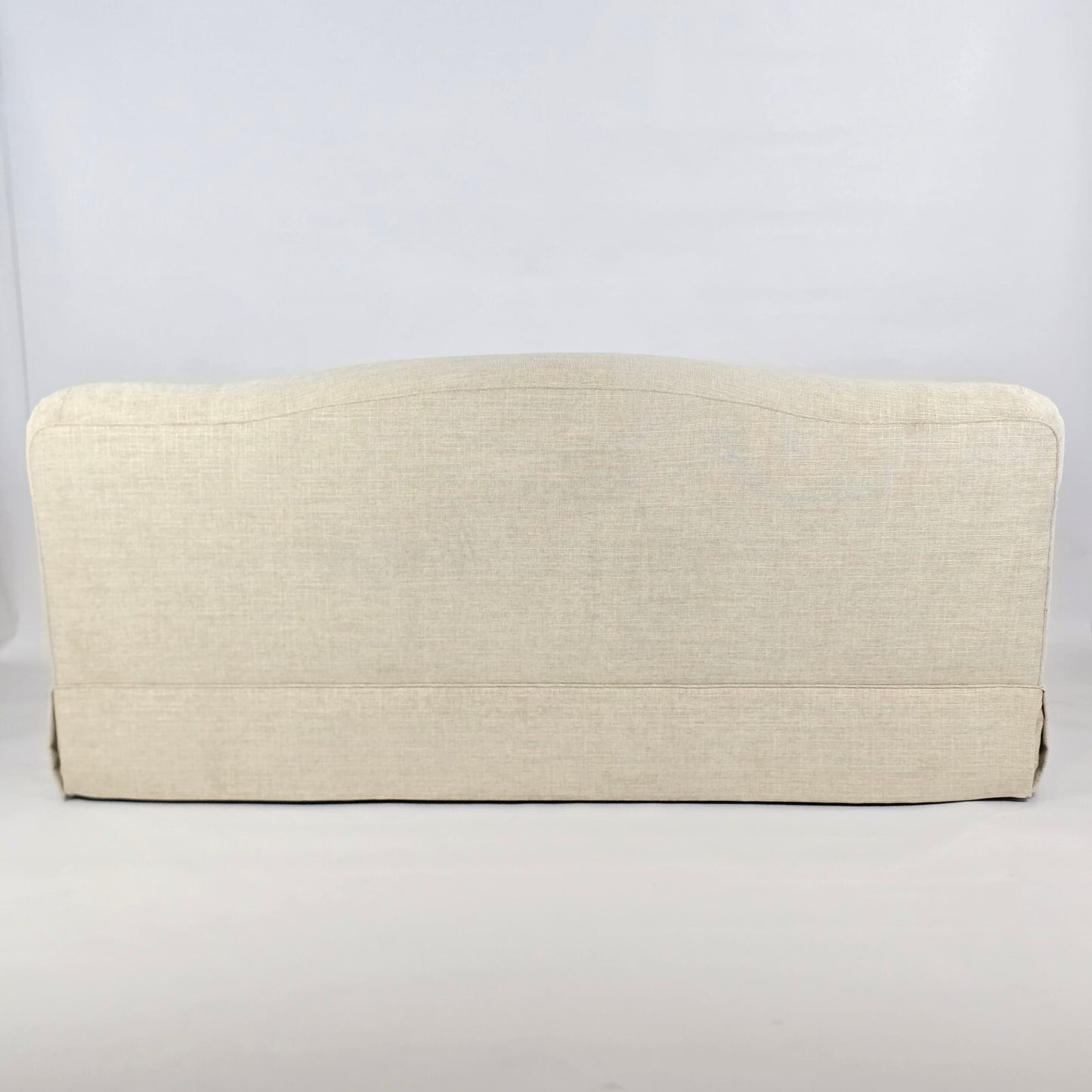 Custom Contemporary Couch with Neutral Upholstery
