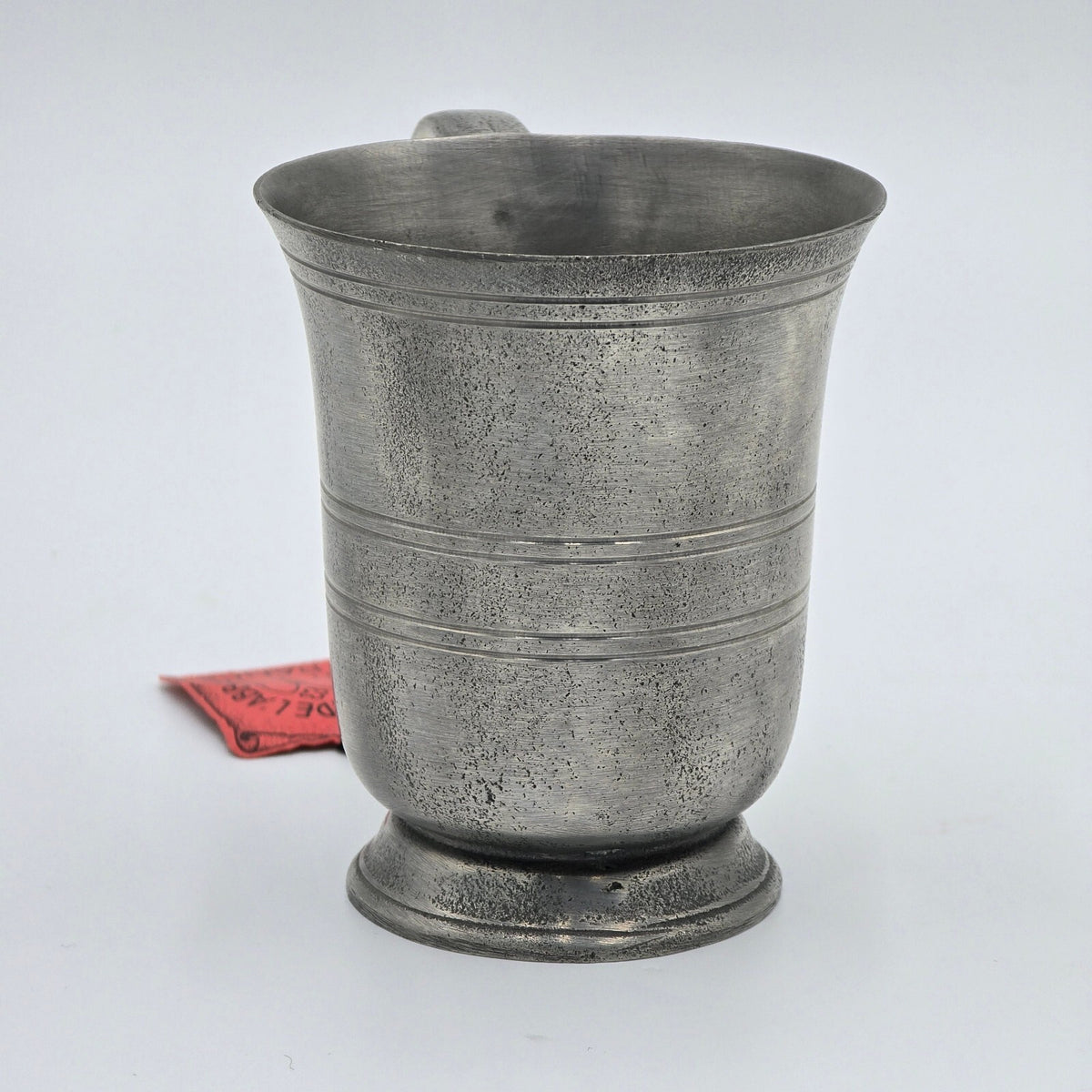 Vintage Les Etains de L'Abbaye French Pewter Pitcher Cup Mid-Century