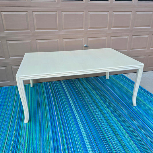 Vintage McGuire Furniture Wood Dining Table