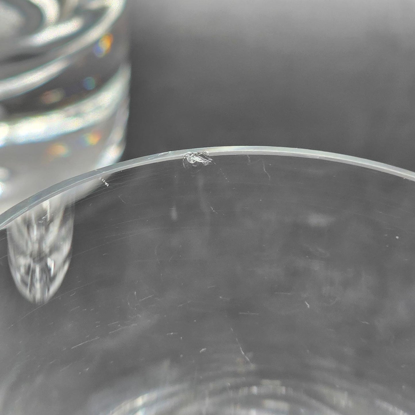 Crate and Barrel "Direction" Hand-Blown Glass Beer Mugs