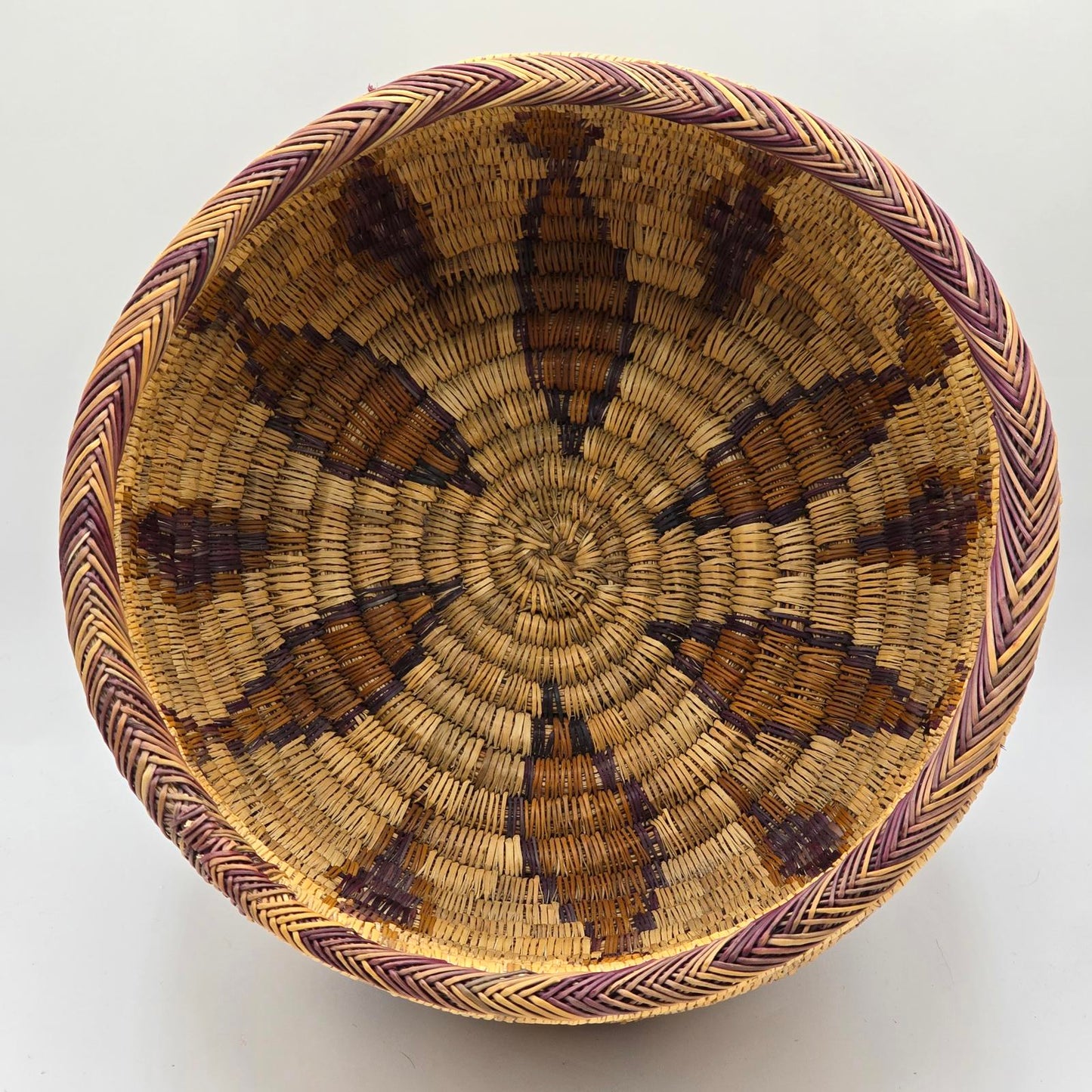 Native American Coil Basket