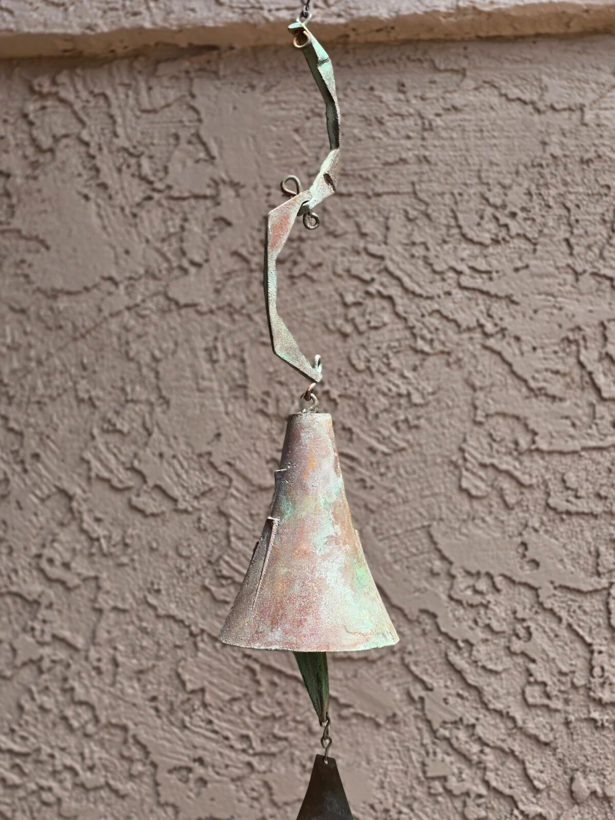 Vintage Paolo Soleri-Arcosanti Bronze Windbells