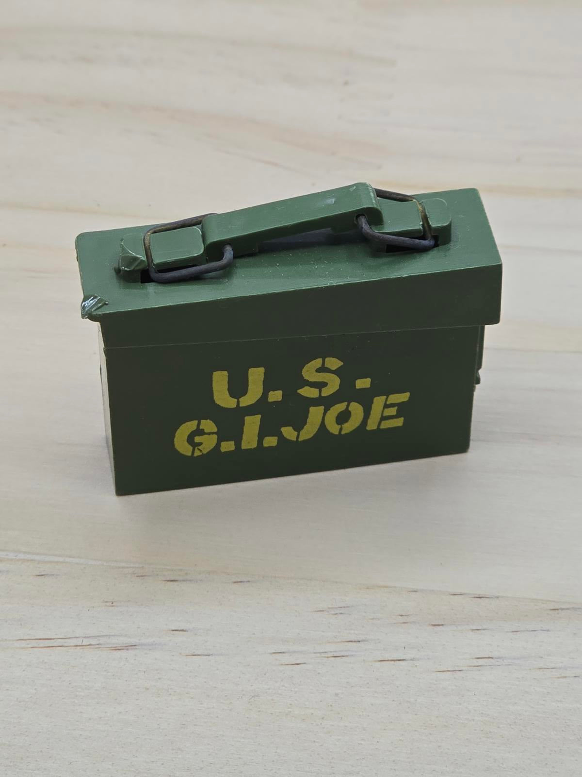 Vintage 1964 Hasbro G.I. Joe Ammo Box