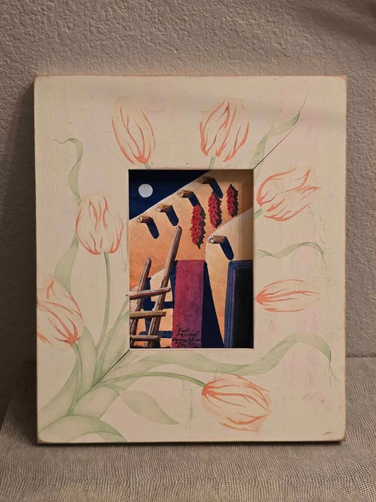 Geraldine Tso Original Painting on Paper-"Full Moon"