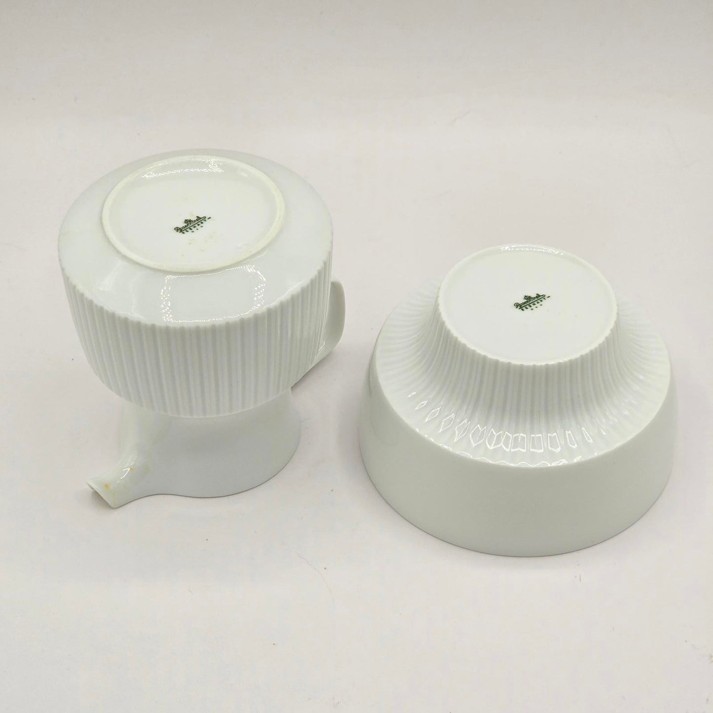 Rosenthal Modulation White -Creamer and Sugar Bowl