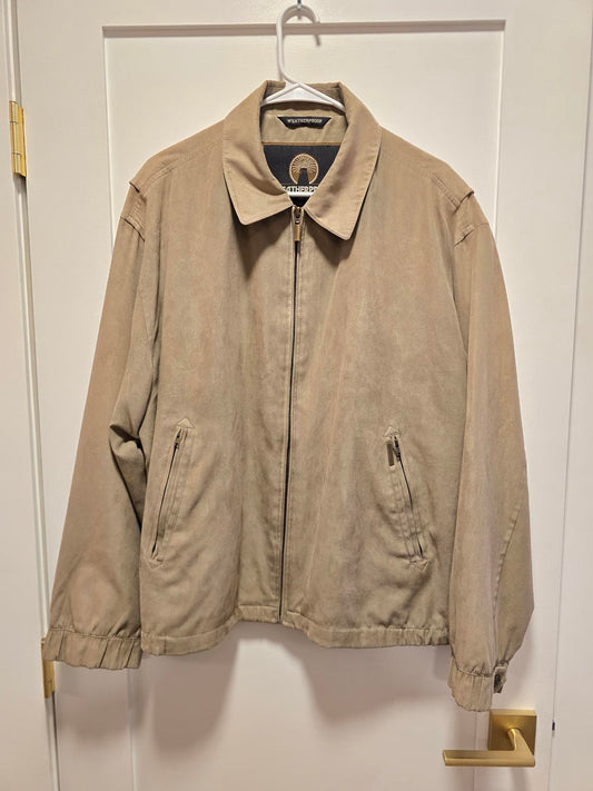Weatherproof Men's Micro-Suede Jacket Men's Large