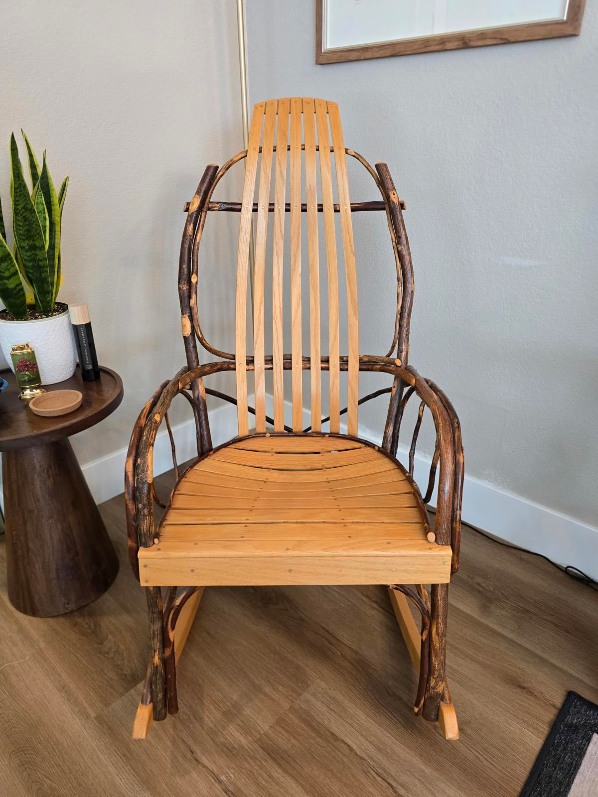 Amish Bentwood Hickory Rocking Chair