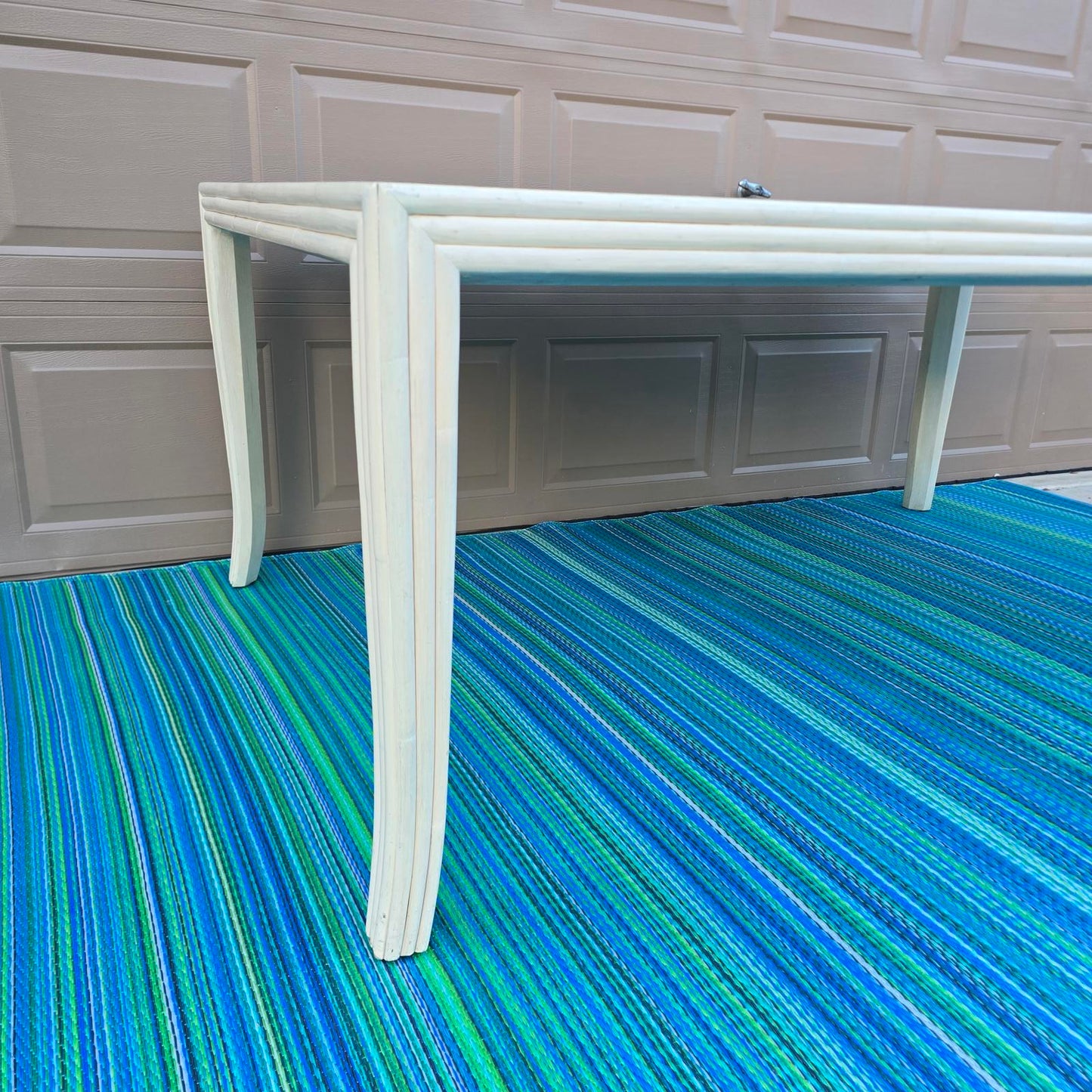 Vintage McGuire Furniture Wood Dining Table