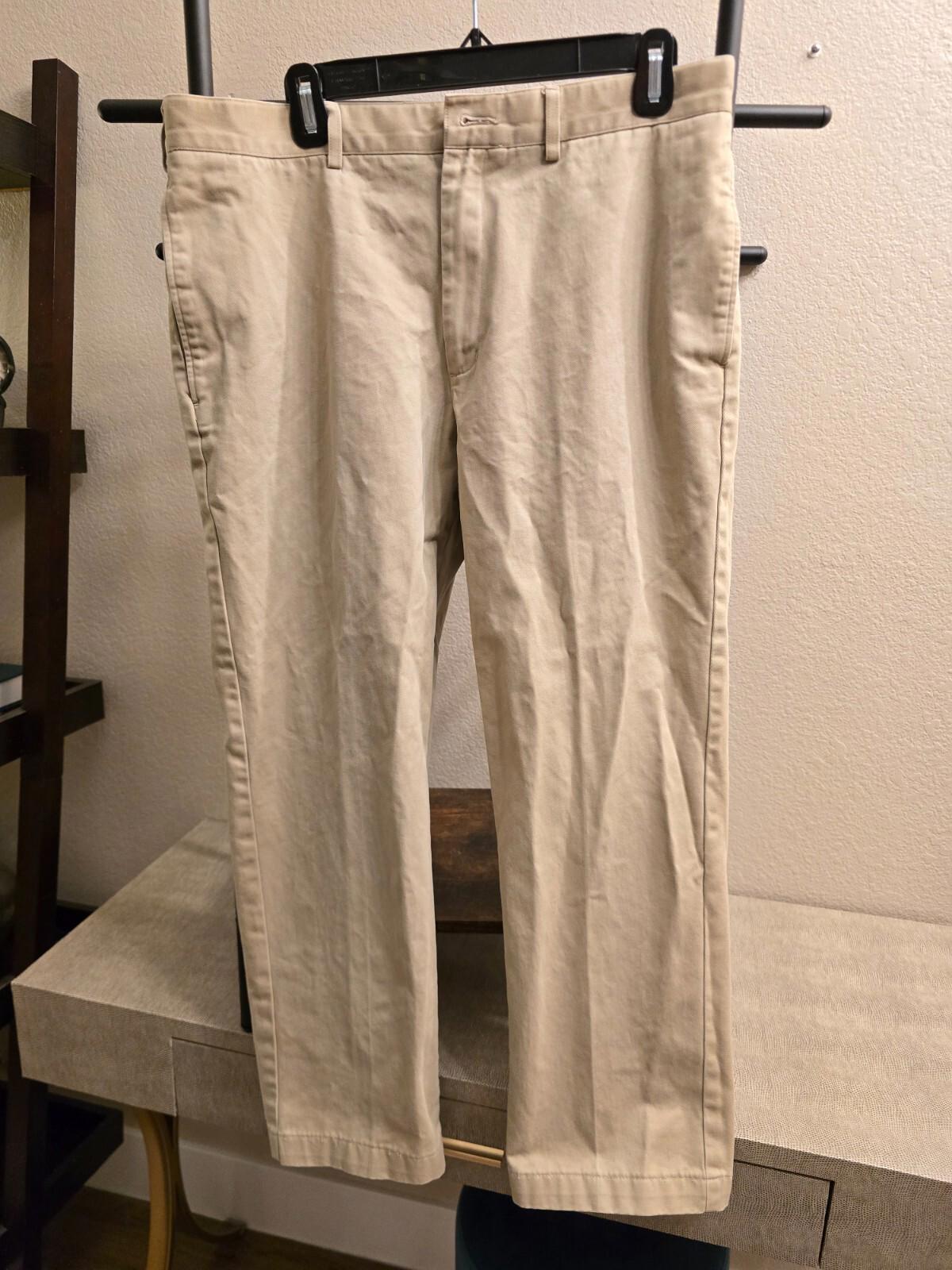 Land's End Men's Pants Khaki - 34