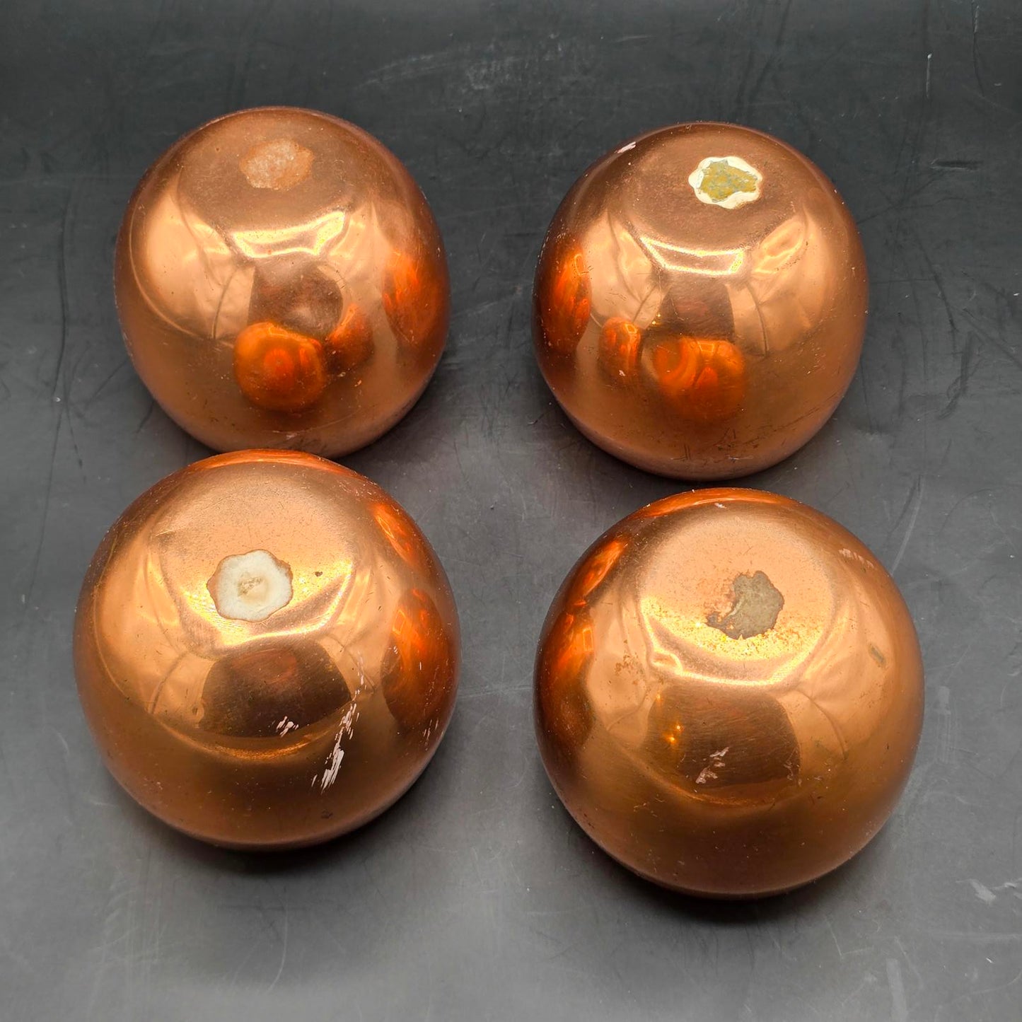 Vintage Set of Coppercraft Guild "Roly-Poly" Cup