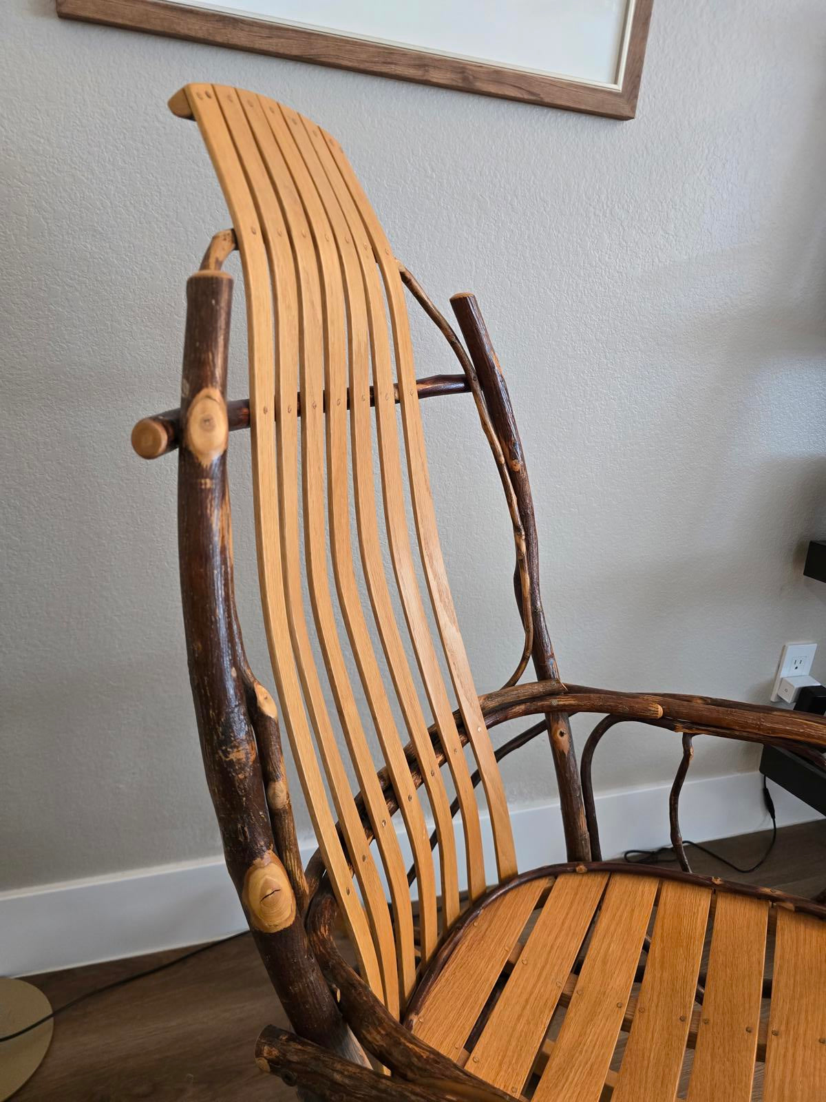 Amish Bentwood Hickory Rocking Chair