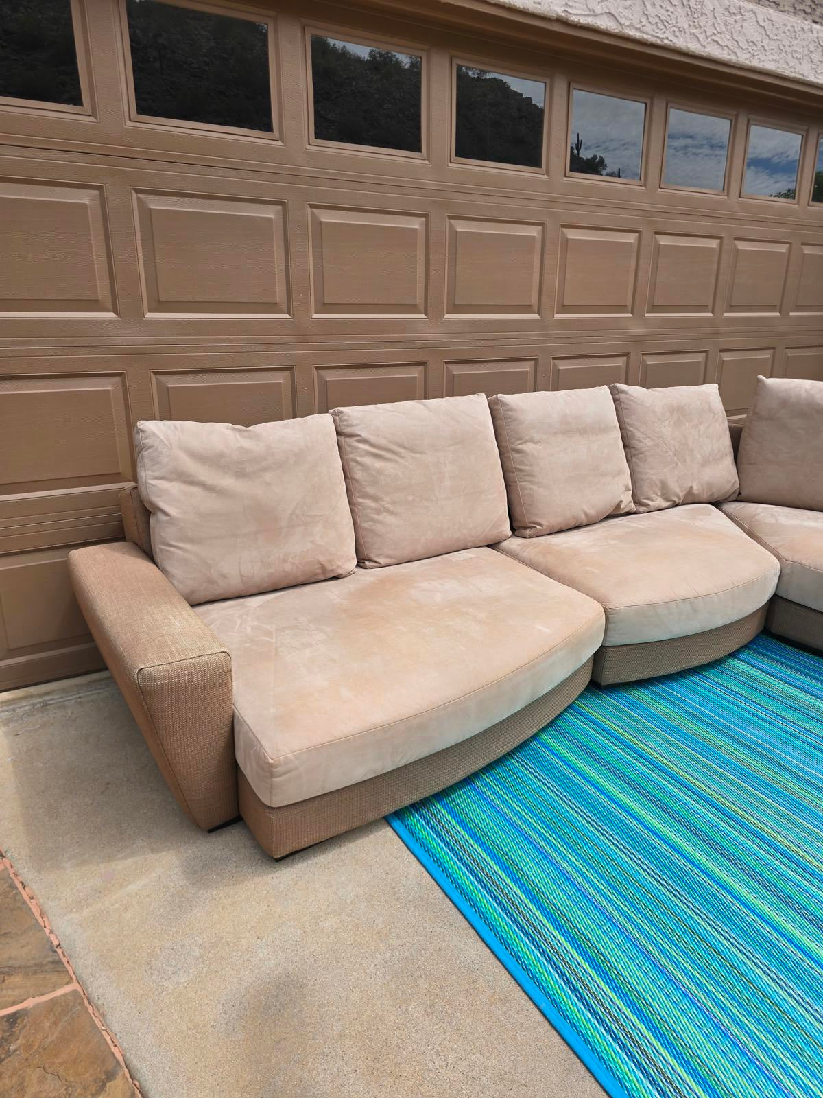 Sculptural Roche Bobois Modular Sectional Sofa