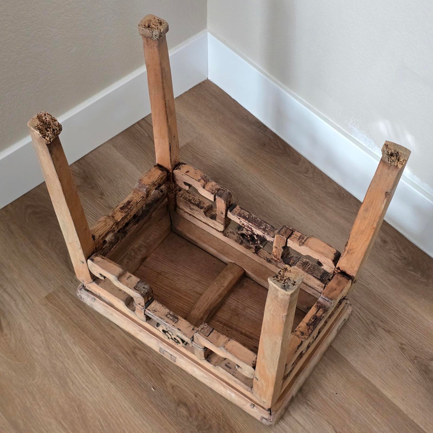 Antique Chinese Elm Side Table