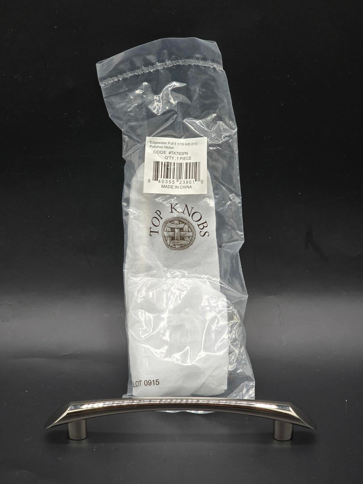 Top Knobs Edgewater Drawer Pulls-Polished Nickel