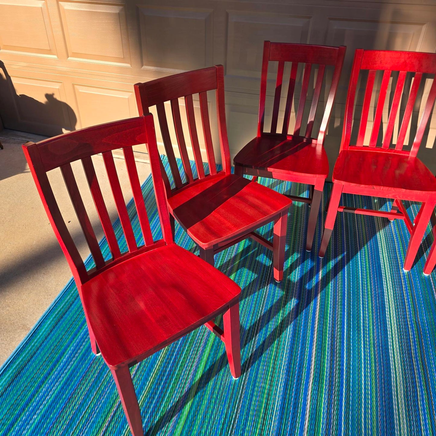 Pottery Barn Schoolhouse Chairs (7)