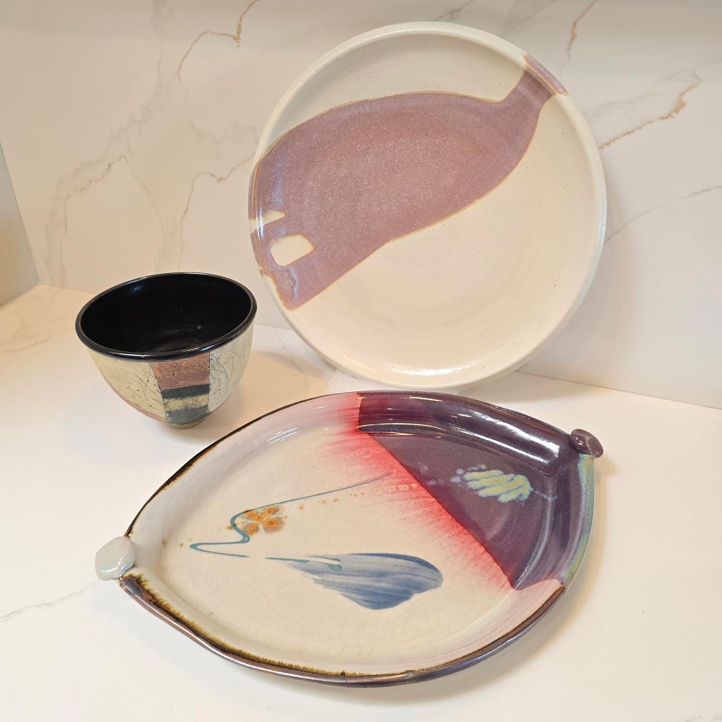 Studio Art Pottery- Plum Passion