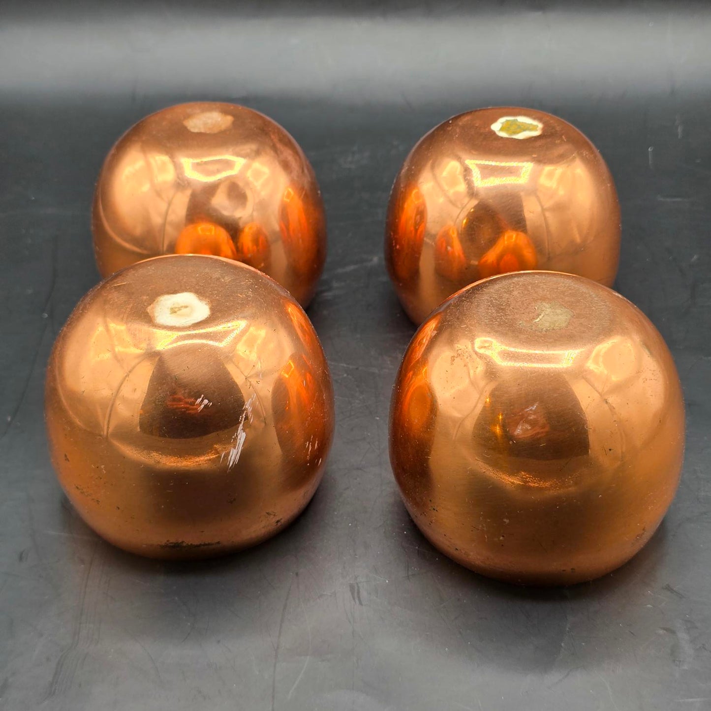 Vintage Set of Coppercraft Guild "Roly-Poly" Cup