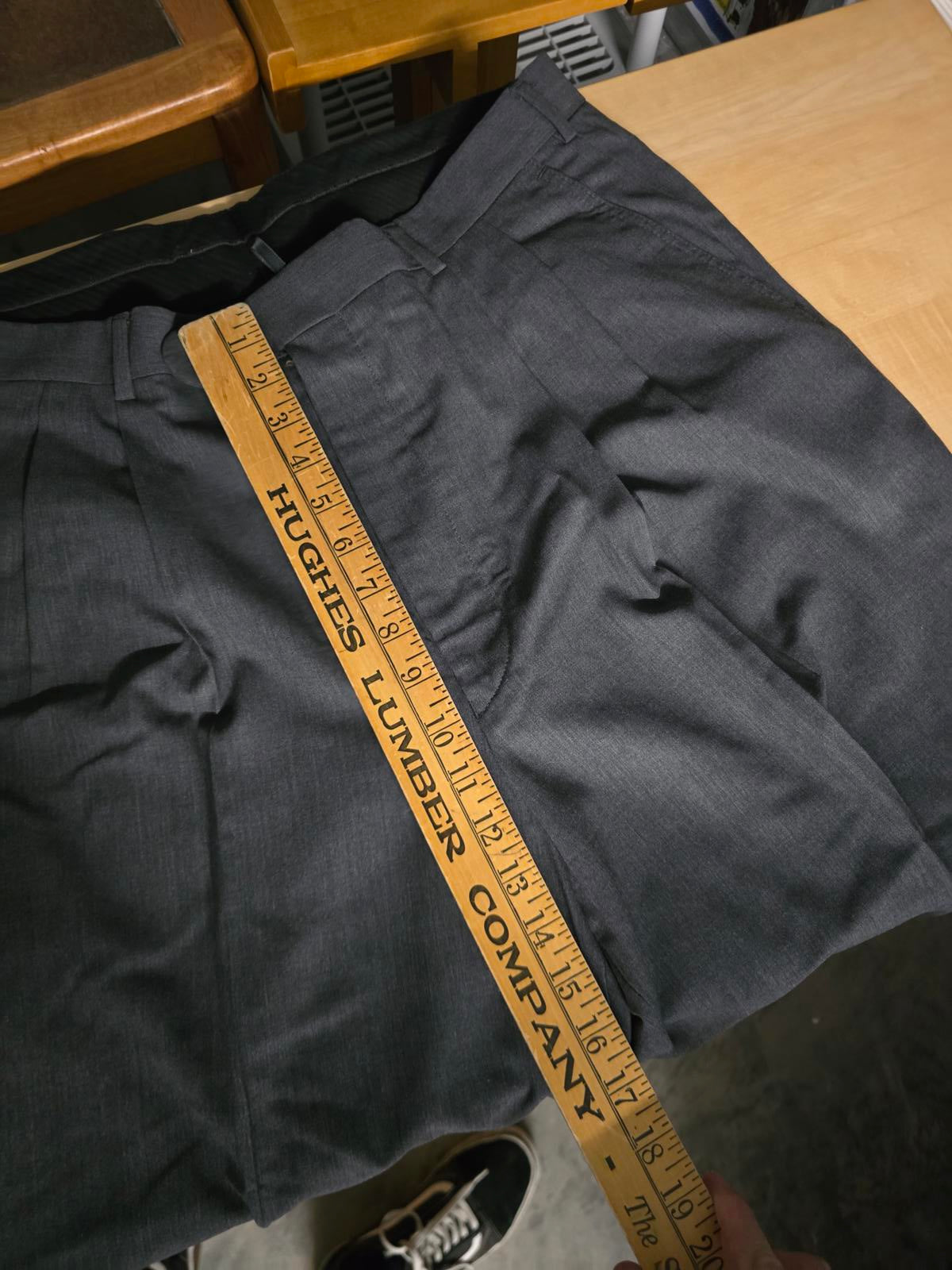 Hiltl Designer Gray Men's Dress Pants - Size 38