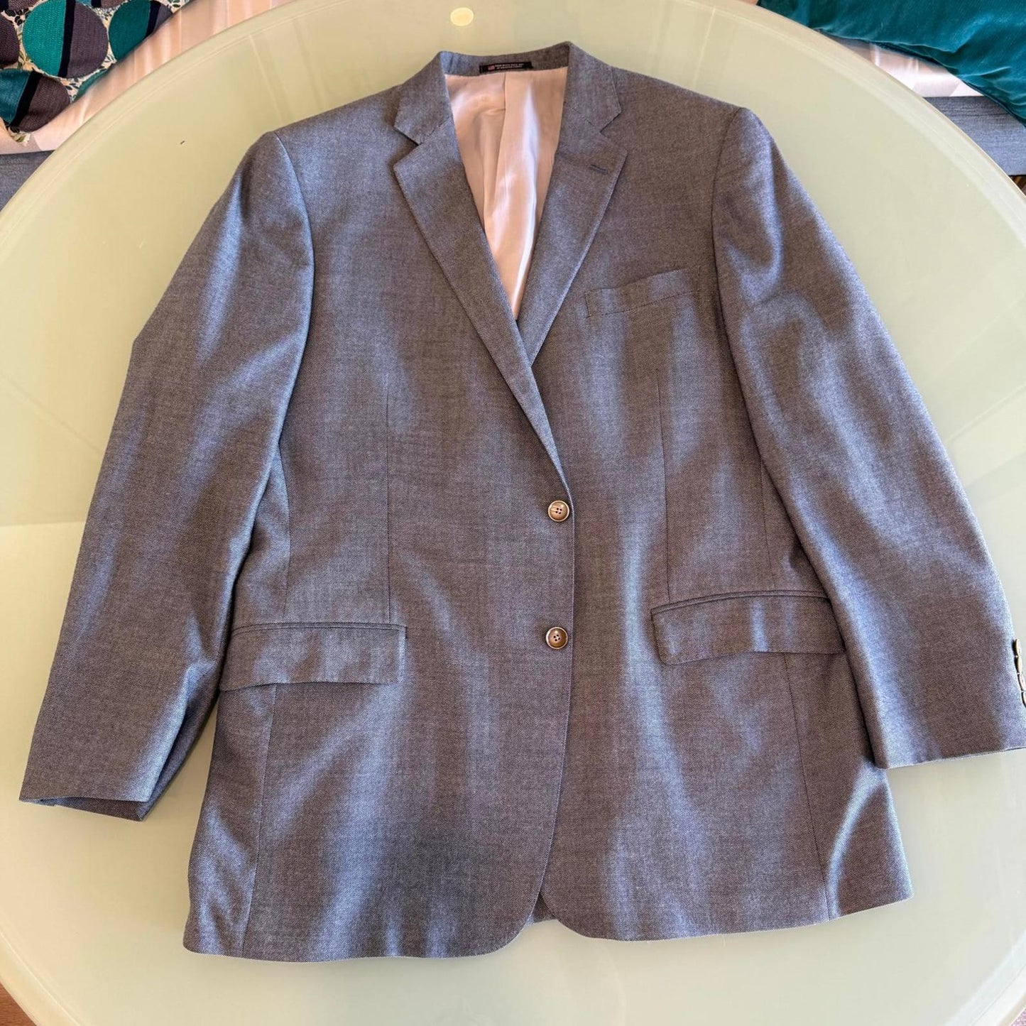 Hart Schaffner Marx Men's Blazer French Blue/Grey