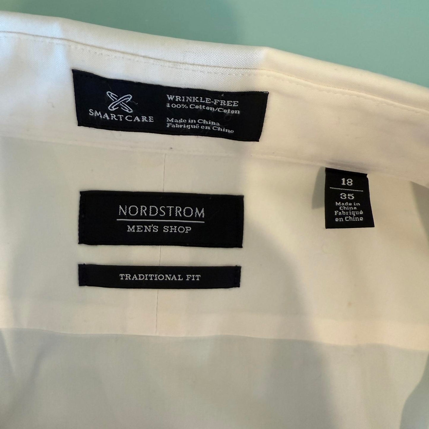 Nordstrom Men's White Dress Shirt