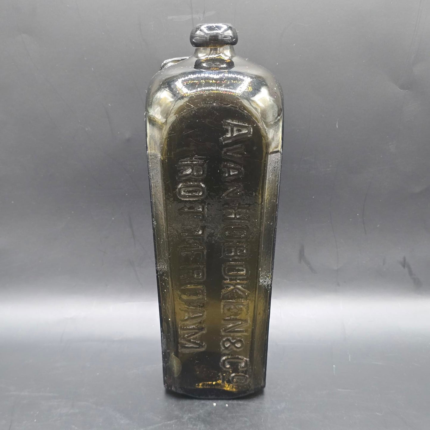 Antique A. Van. Hoboken & Co-Rotterdam Case Gin Bottle
