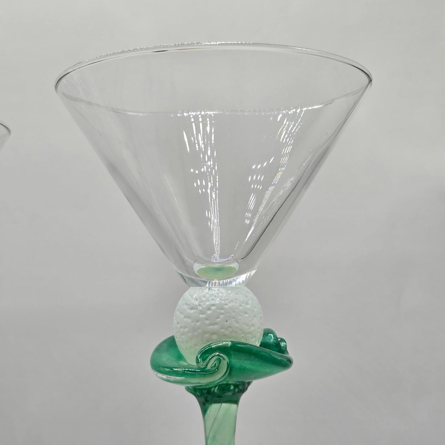 Vintage Bri'oni Golf Ball Glasses and Rare Swizzle Sticks