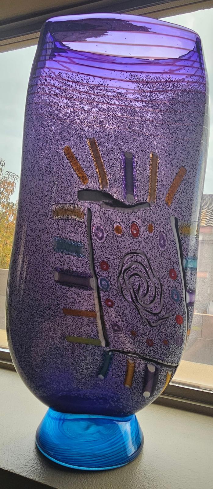 Pizzichillo & Gordon Glass Studio Sculptural Vessel