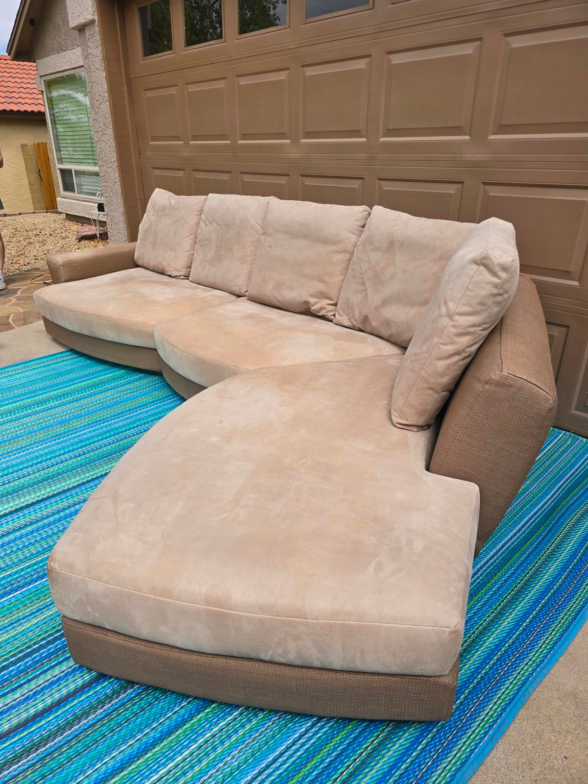 Sculptural Roche Bobois Modular Sectional Sofa