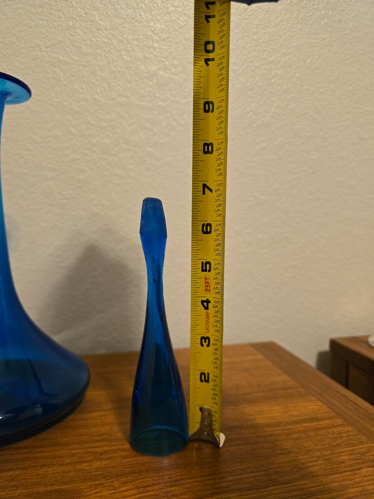 Rare Find! Vintage, Wayne Husted for Blenko "Shot Glass" Decanter