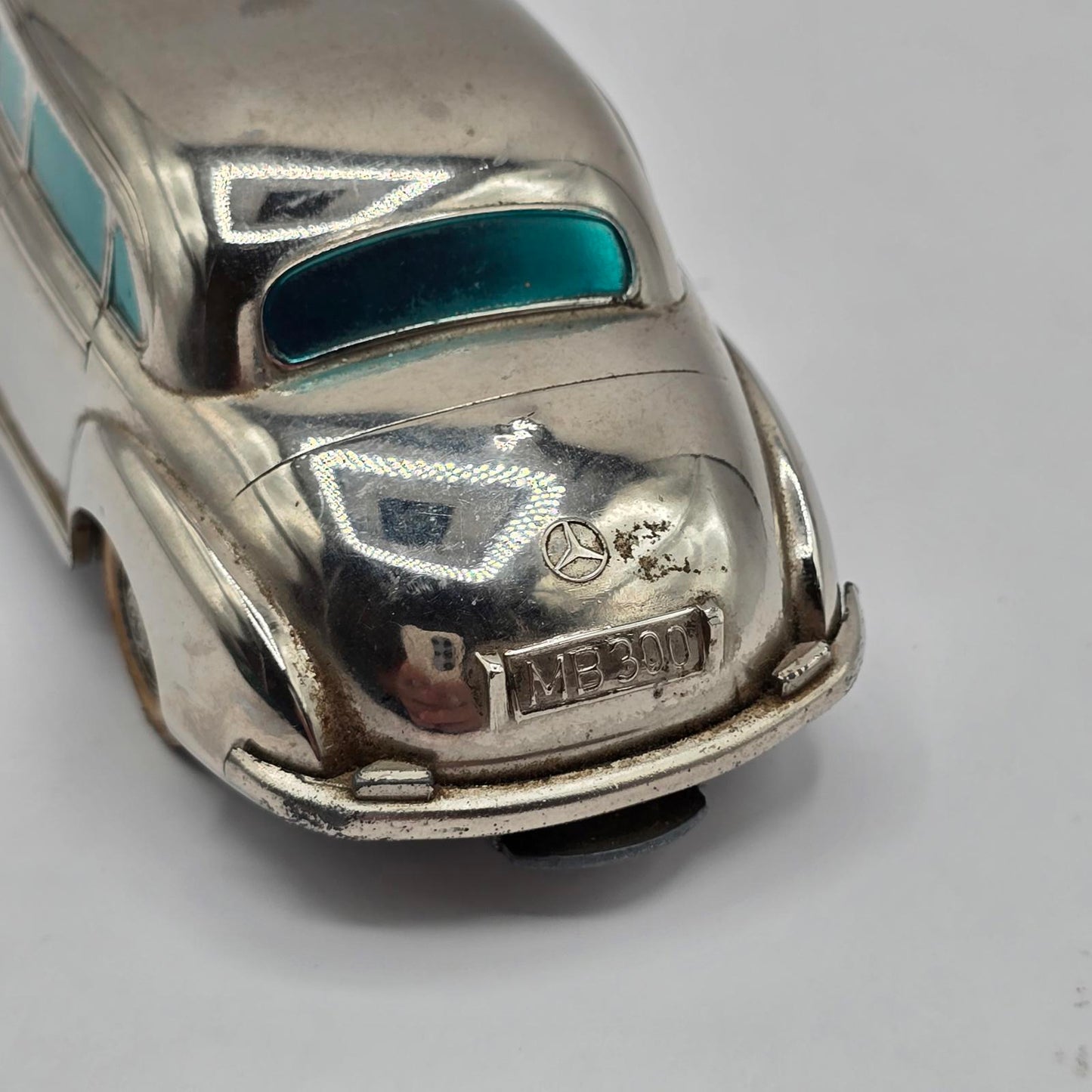 Rare Promenta Kolner 1951 Silver Mercedes Benz MB300 "Adenauer"