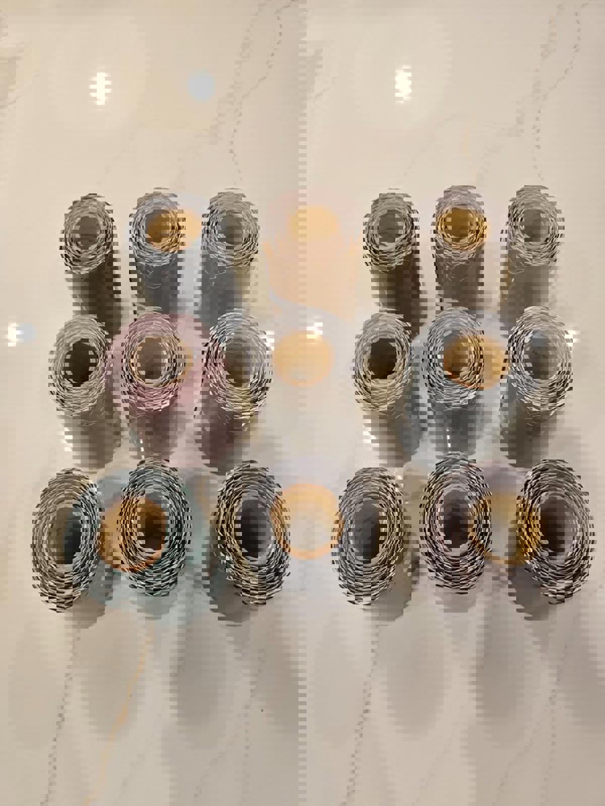 Bulletin Board Scalloped Paper - 9 Rolls