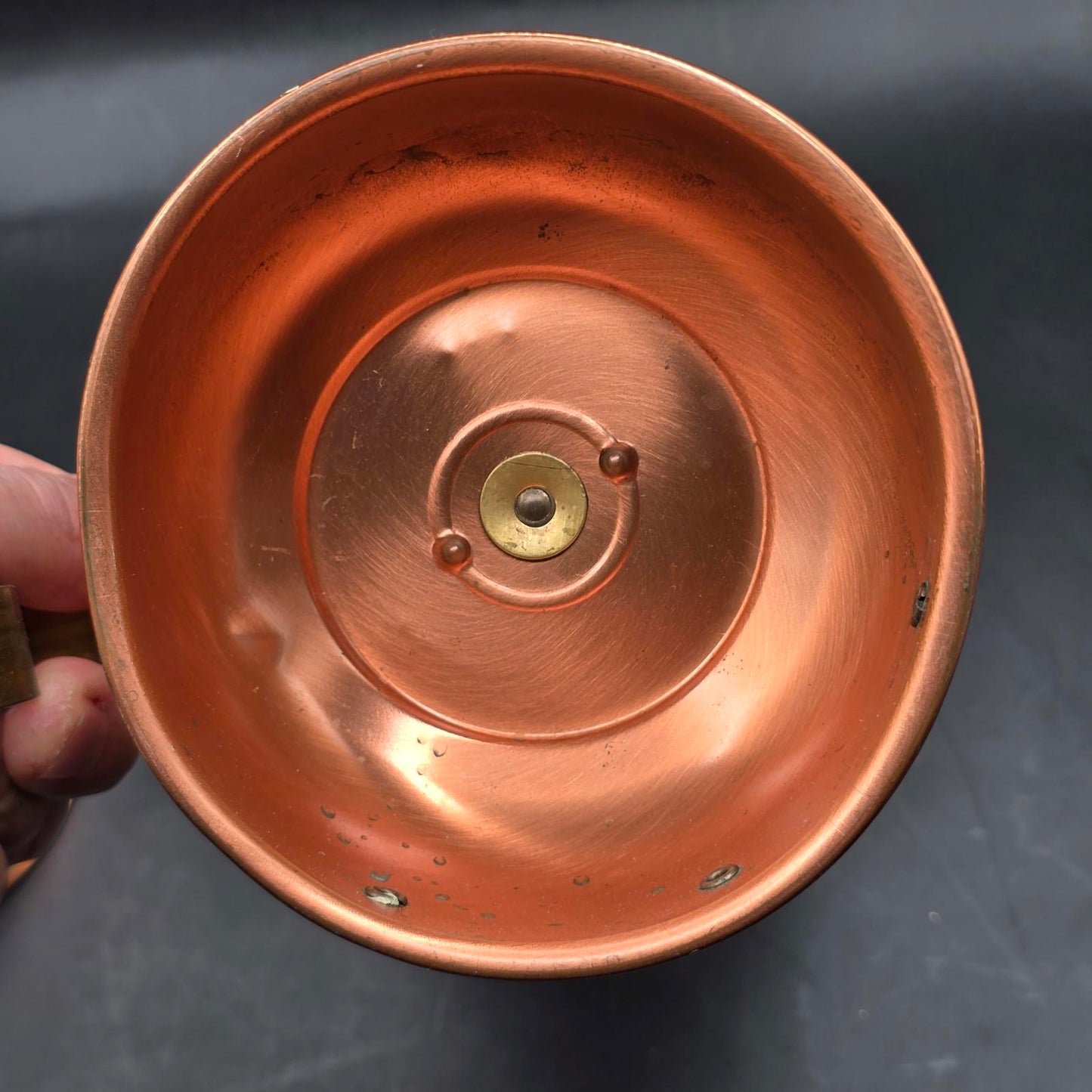 Vintage Coppercraft Guild Copper and Brass Chamber-Stick Candle Holders