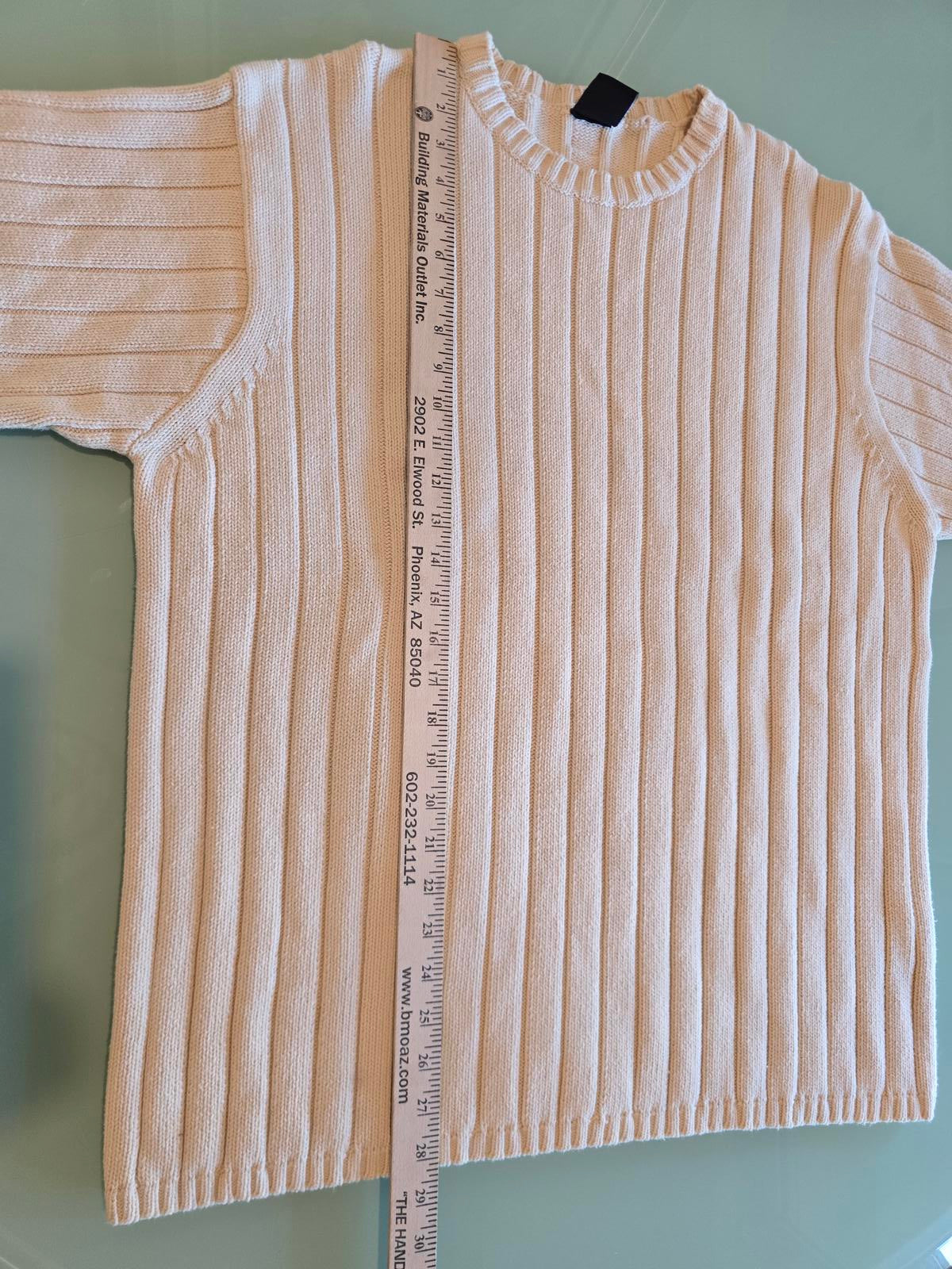 Men's XL Nautica Cotton Cable Sweater