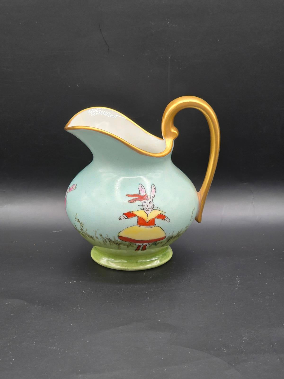 Vintage Hand-Painted Children's Luncheon Set