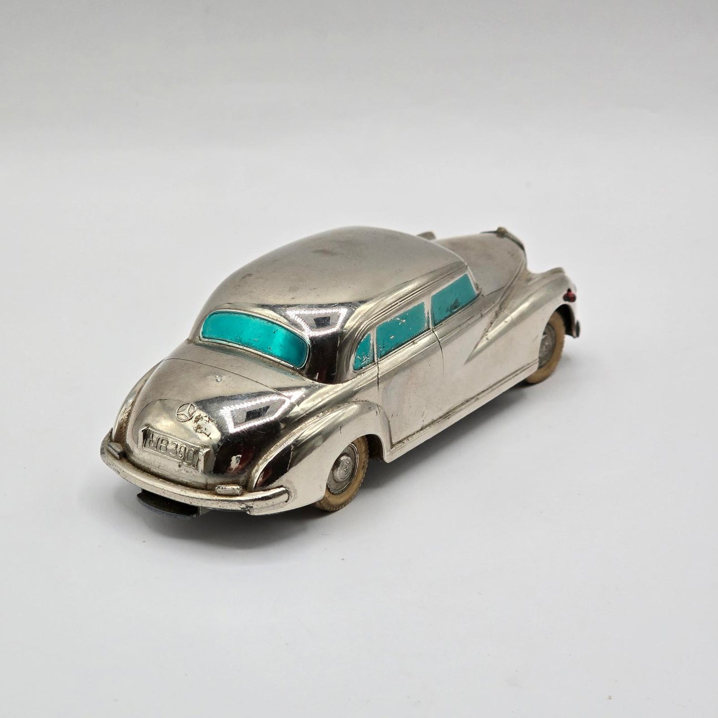Rare Promenta Kolner 1951 Silver Mercedes Benz MB300 "Adenauer"