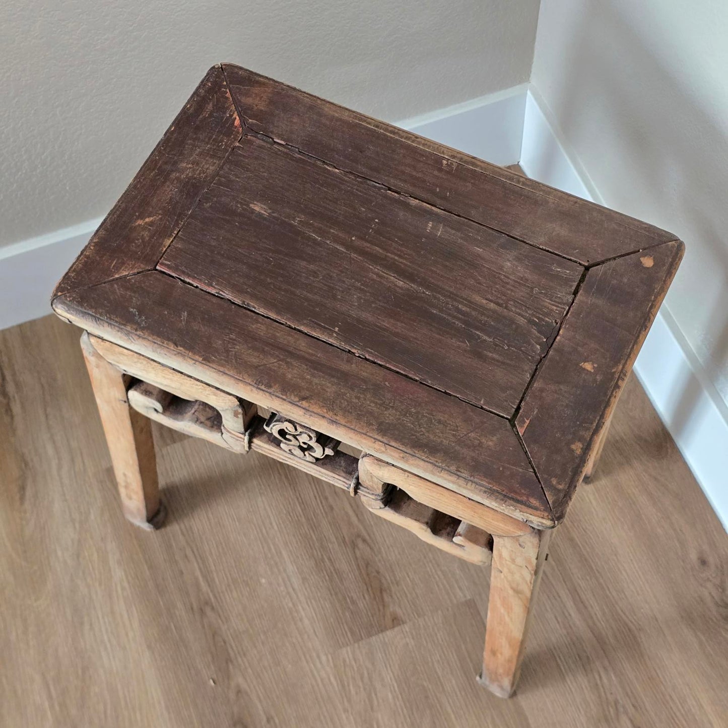 Antique Chinese Elm Side Table