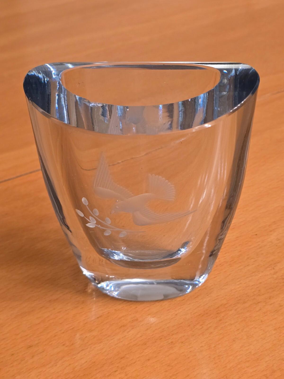 Strombergshyttan Swedish Handblown Crystal Piece