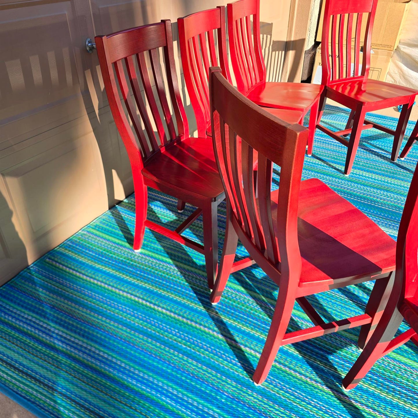 Pottery Barn Schoolhouse Chairs (7)