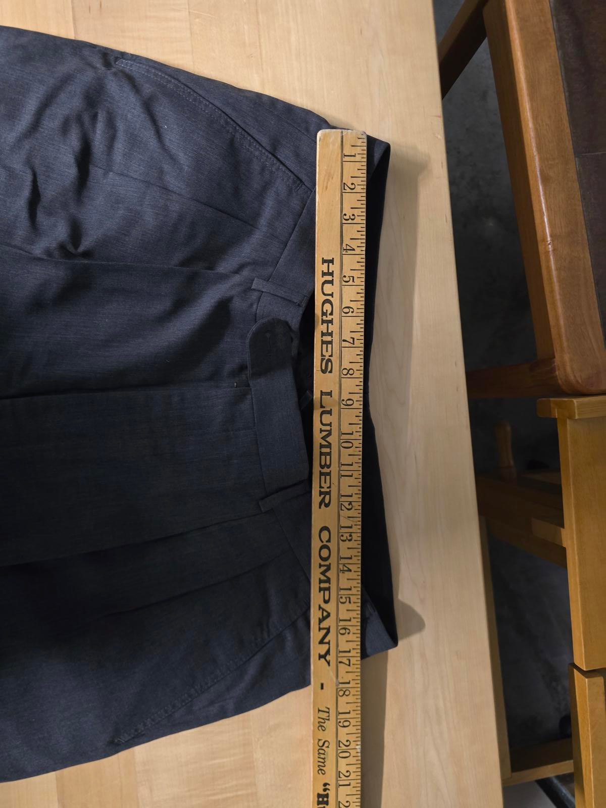 Hiltl Designer Gray Men's Dress Pants - Size 38