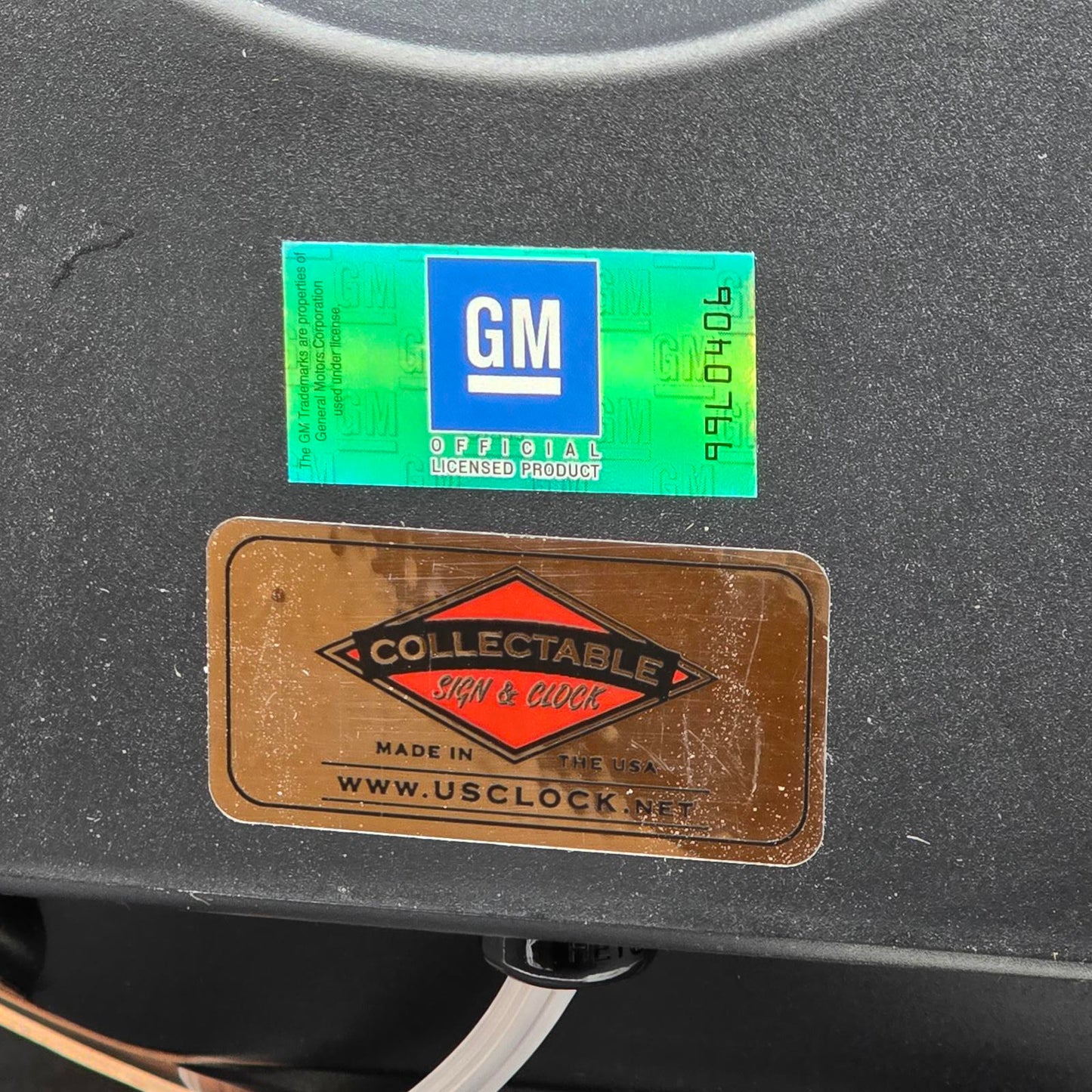 Backlit LED Clock- C6 Supersonic Blue for 2005-2013 Corvette