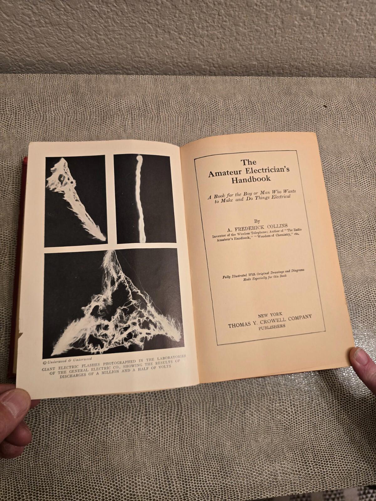The Amatuer Electrician's Handbook from 1924