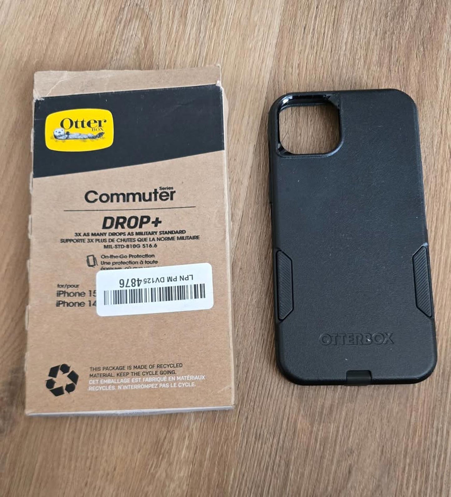 Otterbox Black iPhone 14/15 Plus Case