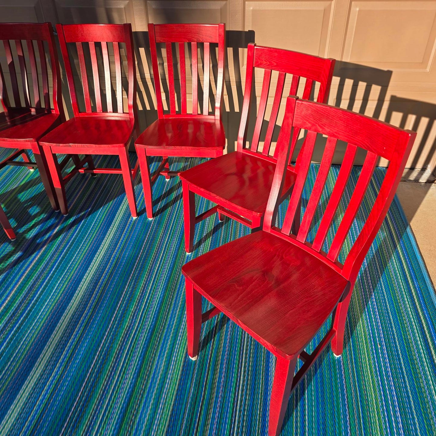 Pottery Barn Schoolhouse Chairs (7)