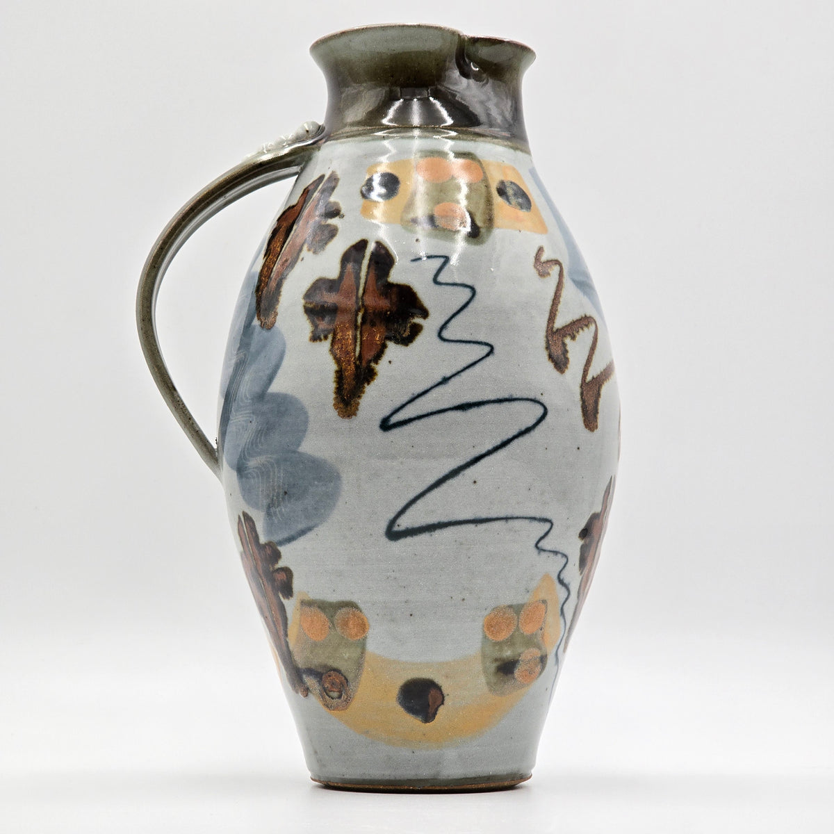James Brooke Studio Art Pottery Pitcher — additional view