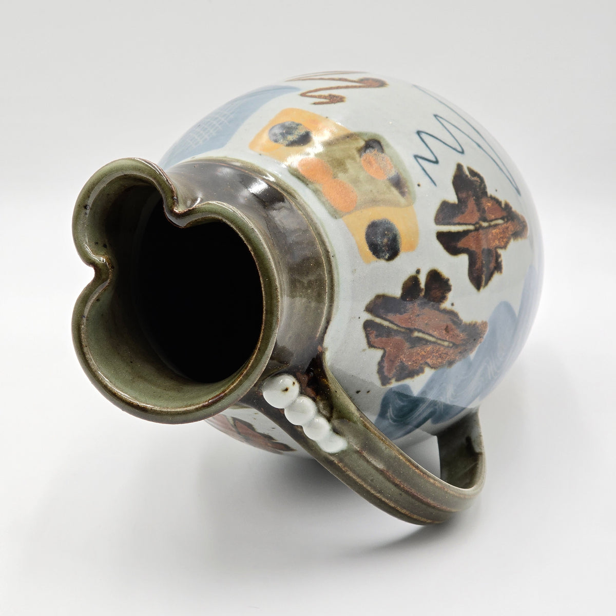 James Brooke Studio Art Pottery Pitcher — additional view